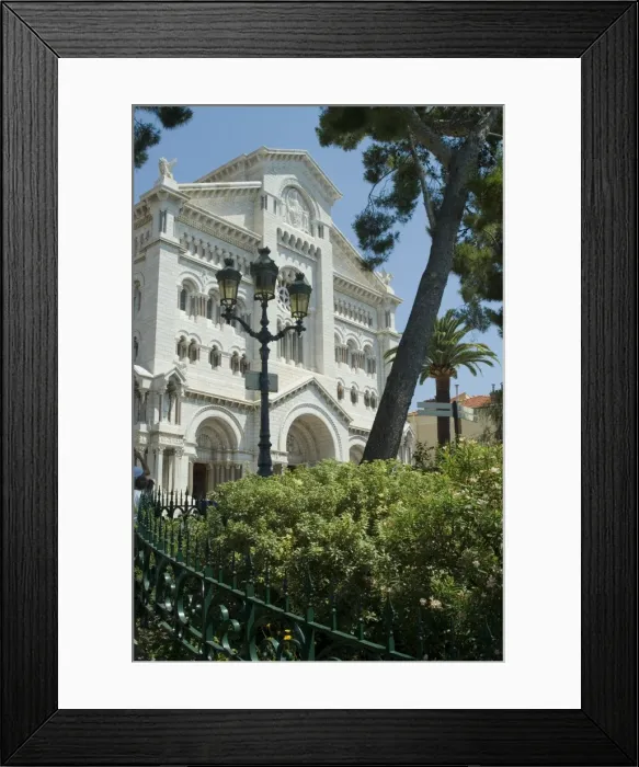 Framed Print : Interior of Cathedral, Monaco-Veille, Monaco, Europe Framed Print : Interior of Cathedral, Monaco-Veille, Monaco, Europe
