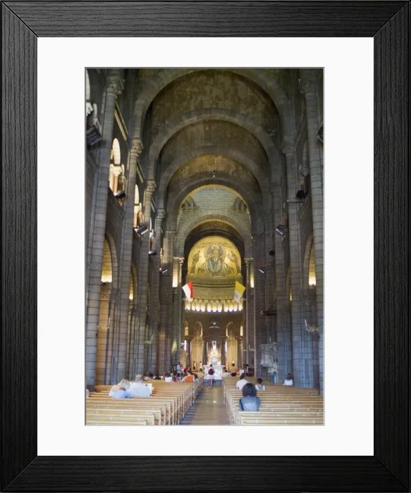 Framed Print : Interior of Cathedral, Monaco-Veille, Monaco, Europe Framed Print : Interior of Cathedral, Monaco-Veille, Monaco, Europe