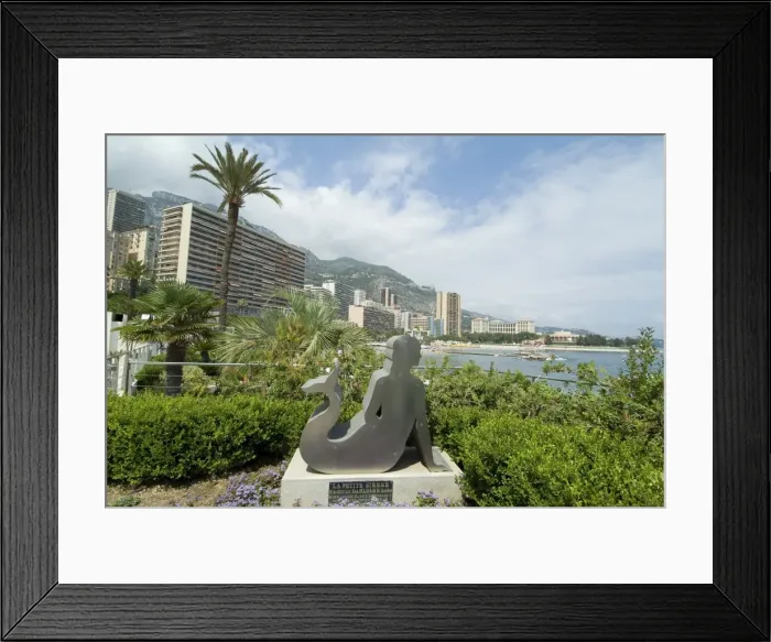 Framed Print : Larvotto Beach, Monte Carlo, Monaco, Mediterranean, Europe Framed Print : Larvotto Beach, Monte Carlo, Monaco, Mediterranean, Europe