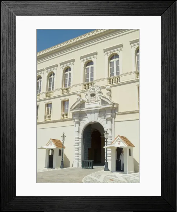 Framed Print : The Royal Palace, Monaco-Veille, Monaco, Europe Framed Print : The Royal Palace, Monaco-Veille, Monaco, Europe