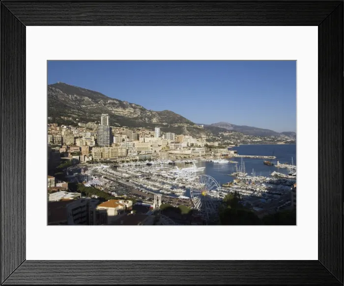 Framed Print : Monte Carlo, Principality of Monaco, Cote d Azur, Mediterranean, Europe Framed Print : Monte Carlo, Principality of Monaco, Cote d Azur, Mediterranean, Europe