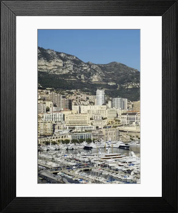 Framed Print : Monte Carlo, Principality of Monaco, Cote d Azur, Mediterranean, Europe Framed Print : Monte Carlo, Principality of Monaco, Cote d Azur, Mediterranean, Europe