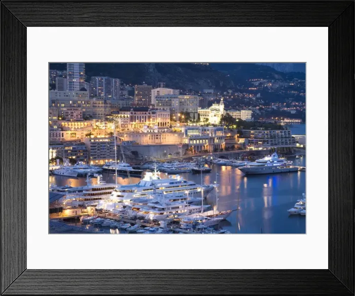 Framed Print : Monte Carlo, Monaco, Cote d Azur, Mediterranean, Europe Framed Print : Monte Carlo, Monaco, Cote d Azur, Mediterranean, Europe