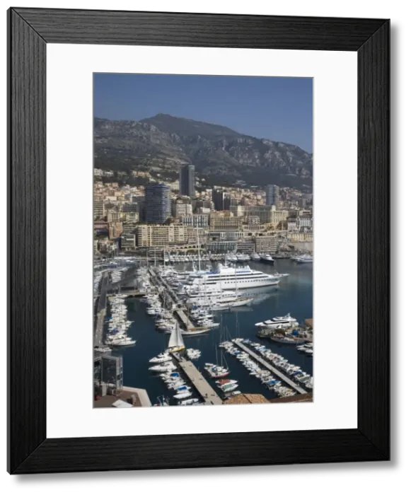 Framed Print : Monaco, Cote d Azur, Mediterranean, Europe Framed Print : Monaco, Cote d Azur, Mediterranean, Europe
