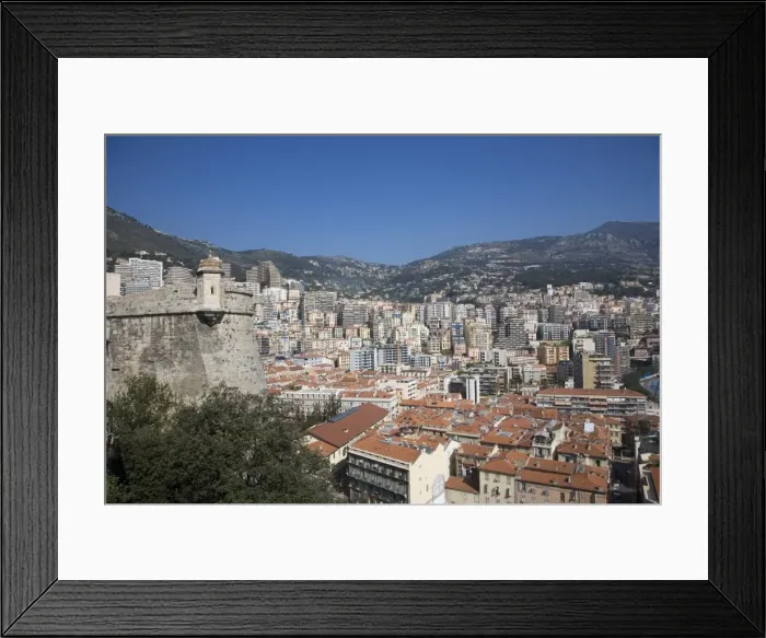 Framed Print : Monaco, Cote d Azur, Europe Framed Print : Monaco, Cote d Azur, Europe
