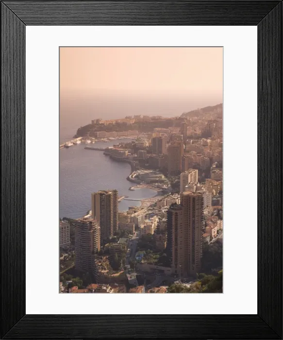Framed Print : Monaco, Cote d Azur, Mediterranean, Europe Framed Print : Monaco, Cote d Azur, Mediterranean, Europe