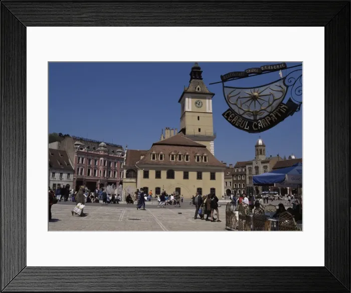 Framed Print : Orthodox church, Brasov, Romania, Europe