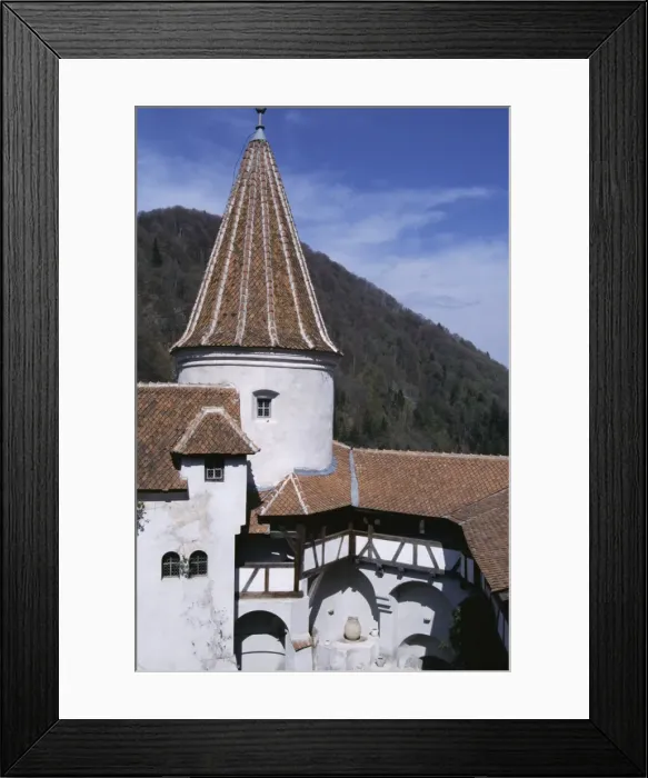 Framed Print : Bran Castle, (Draculas castle), Bran, Romania, Europe Framed Print : Bran Castle, (Draculas castle), Bran, Romania, Europe
