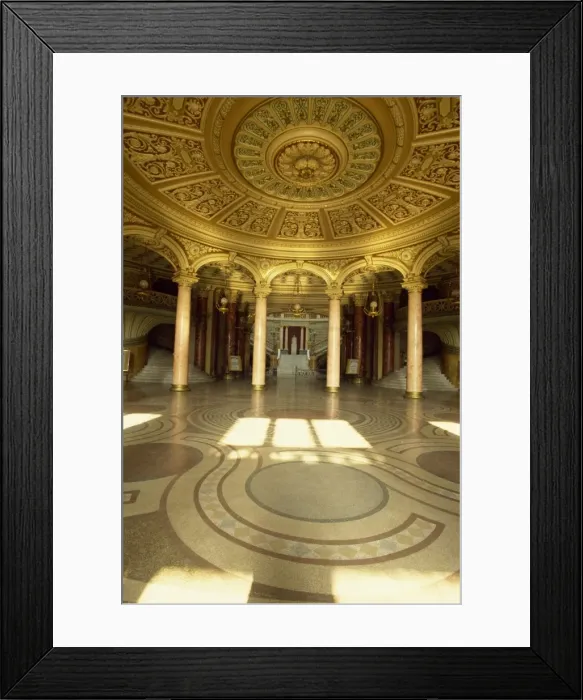 Framed Print : Interior of the entrance lobby of the Atheneum concert hall in Bucharest, Romania, Europe Framed Print : Interior of the entrance lobby of the Atheneum concert hall in Bucharest, Romania, Europe