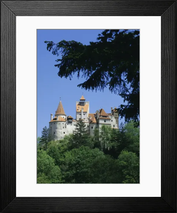 Framed Print : Bran castle (Draculas castle), Transylvania, Romania, Europe Framed Print : Bran castle (Draculas castle), Transylvania, Romania, Europe