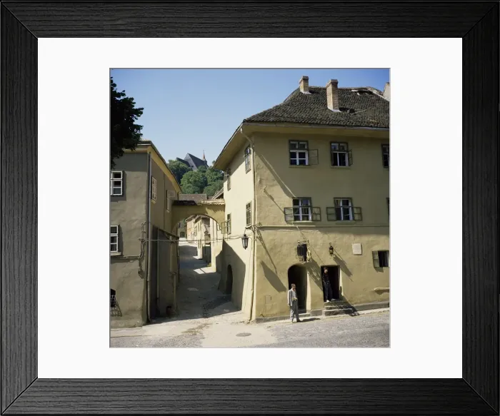 Framed Print : House where Vlad Drakul lived between 1431 and 1435 and where Vlad Tepes was born Framed Print : House where Vlad Drakul lived between 1431 and 1435 and where Vlad Tepes was born