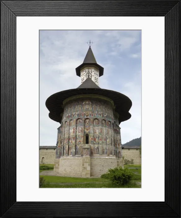 Framed Print : Painted monastery of Sucevita, Moldavia, Southern Bucovina, Romania, Europe Framed Print : Painted monastery of Sucevita, Moldavia, Southern Bucovina, Romania, Europe