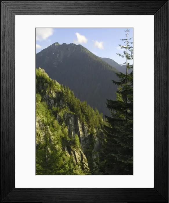 Framed Print : Fagaras Mountains, Transylvanian Alps, Romania, Europe Framed Print : Fagaras Mountains, Transylvanian Alps, Romania, Europe