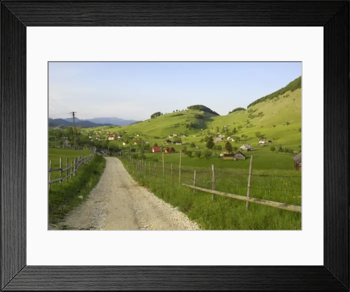 Framed Print : Transylvanian village of Sirnea, near Bran, Transylvania, Romania, Europe Framed Print : Transylvanian village of Sirnea, near Bran, Transylvania, Romania, Europe