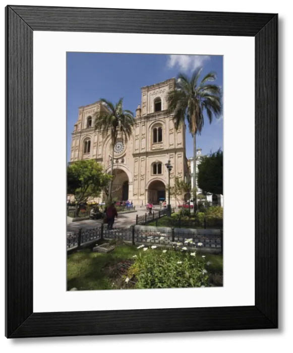 Framed Print : The new Catedral de la Inmaculada Concepcion built in 1885, on Parque Calderon Framed Print : The new Catedral de la Inmaculada Concepcion built in 1885, on Parque Calderon