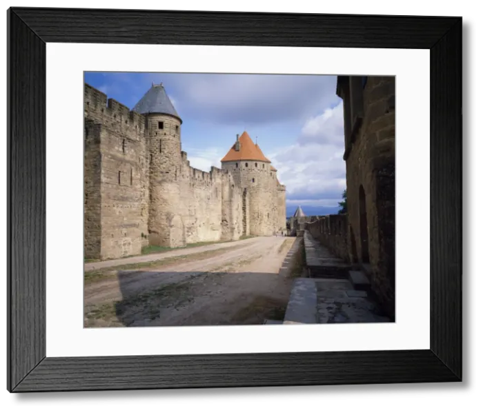 Framed Print : Carcassonne, UNESCO World Heritage Site, Languedoc, France, Europe Framed Print : Carcassonne, UNESCO World Heritage Site, Languedoc, France, Europe