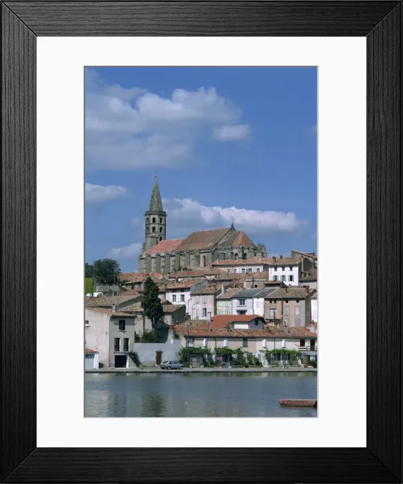 Framed Print : Castelnaudary, Languedoc, France, Europe Framed Print : Castelnaudary, Languedoc, France, Europe
