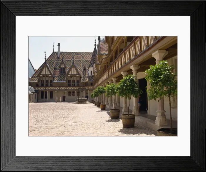 Framed Print : Hotel Dieu (Hospital of God), Beaune, Burgundy, France, Europe Framed Print : Hotel Dieu (Hospital of God), Beaune, Burgundy, France, Europe