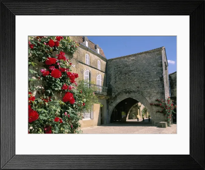 Framed Print : Montpazier, Dordogne, Aquitaine, France, Europe Framed Print : Montpazier, Dordogne, Aquitaine, France, Europe