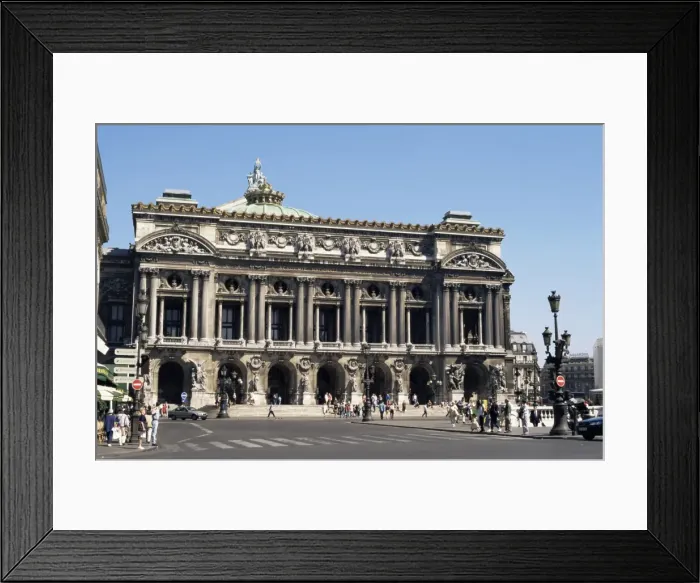 Framed Print : Opera Garnier, Paris, France, Europe Framed Print : Opera Garnier, Paris, France, Europe