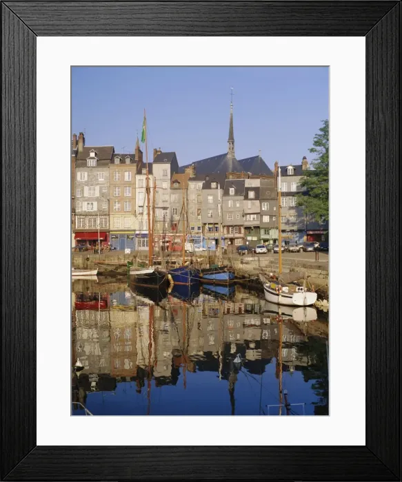 Framed Print : Old Harbour, St. Catherines Quay and spire of St. Catherines church behind Framed Print : Old Harbour, St. Catherines Quay and spire of St. Catherines church behind