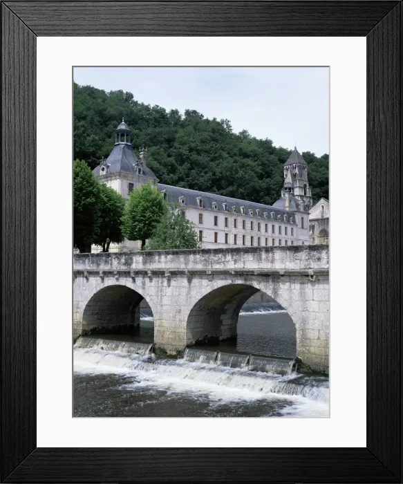 Framed Print : Brantome, Dordogne, Aquitaine, France, Europe Framed Print : Brantome, Dordogne, Aquitaine, France, Europe