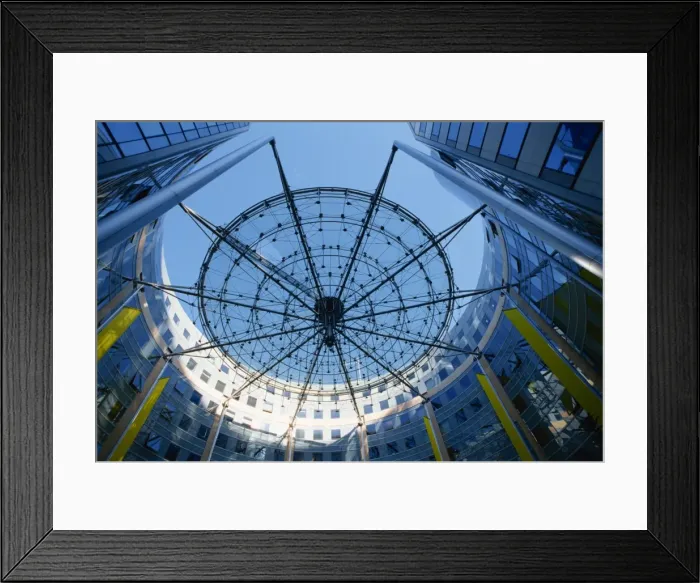 Framed Print : Modern architecture, La Defense, Paris, France, Europe Framed Print : Modern architecture, La Defense, Paris, France, Europe
