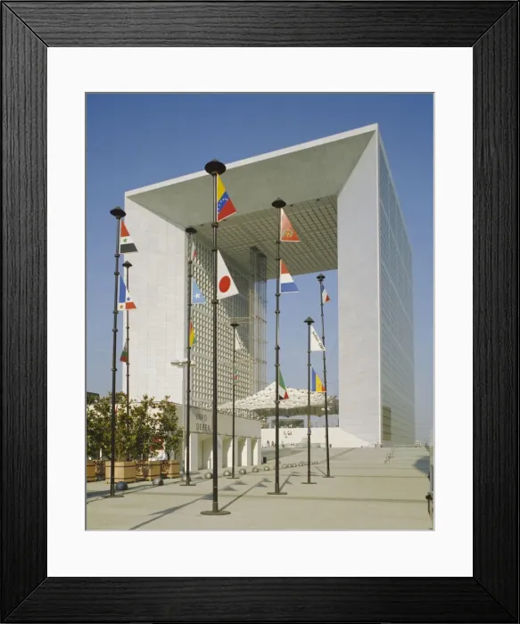 Framed Print : La Grande Arche, La Defense, Paris, France, Europe Framed Print : La Grande Arche, La Defense, Paris, France, Europe