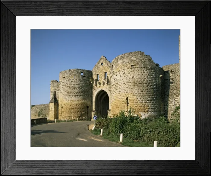 Framed Print : Porte des Tours, Domme, Dordogne, Aquitaine, France, Europe Framed Print : Porte des Tours, Domme, Dordogne, Aquitaine, France, Europe
