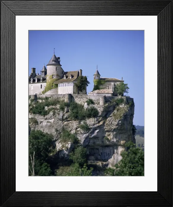 Framed Print : Belcastel, Dordogne, Aquitaine, France, Europe Framed Print : Belcastel, Dordogne, Aquitaine, France, Europe