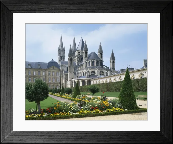 Framed Print : St. Stephens Christian church, Abbaye aux Hommes, Caen, Basse Normandie (Normandy) Framed Print : St. Stephens Christian church, Abbaye aux Hommes, Caen, Basse Normandie (Normandy)