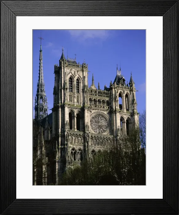 Framed Print : Christian Cathedral of Notre Dame, UNESCO World Heritage Site, Amiens, Somme Framed Print : Christian Cathedral of Notre Dame, UNESCO World Heritage Site, Amiens, Somme