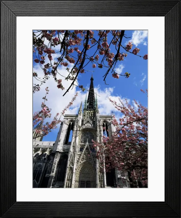 Framed Print : Cathedral of Notre-Dame, Rouen, Seine-Maritime, Haute Normandie (Normandy) Framed Print : Cathedral of Notre-Dame, Rouen, Seine-Maritime, Haute Normandie (Normandy)