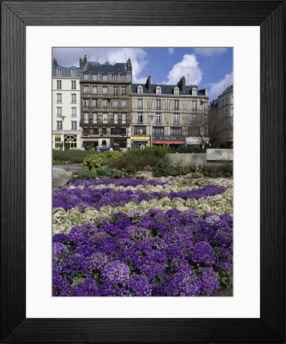 Framed Print : Place de Ville-Marche, Rouen, Seine-Maritime, Haute Normandie (Normandy), France, Europe Framed Print : Place de Ville-Marche, Rouen, Seine-Maritime, Haute Normandie (Normandy), France, Europe