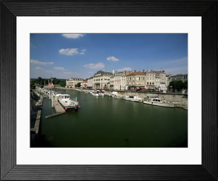 Framed Print : Verdun, River Meuse, Canal de L Est, Meuse, Lorraine, France, Europe Framed Print : Verdun, River Meuse, Canal de L Est, Meuse, Lorraine, France, Europe