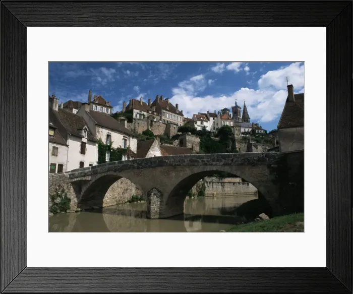 Framed Print : Semur-en-Auxois, Cotes d Or, Burgundy, France, Europe Framed Print : Semur-en-Auxois, Cotes d Or, Burgundy, France, Europe