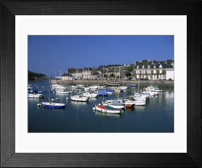 Framed Print : Le Val-Andre, harbour, Emerald Coast, Cotes d Amor, Brittany, France, Europe Framed Print : Le Val-Andre, harbour, Emerald Coast, Cotes d Amor, Brittany, France, Europe