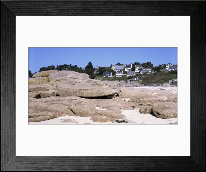 Framed Print : Trebeurden, Cote de Granit Rose, Cotes d Amor, Brittany, France, Europe Framed Print : Trebeurden, Cote de Granit Rose, Cotes d Amor, Brittany, France, Europe