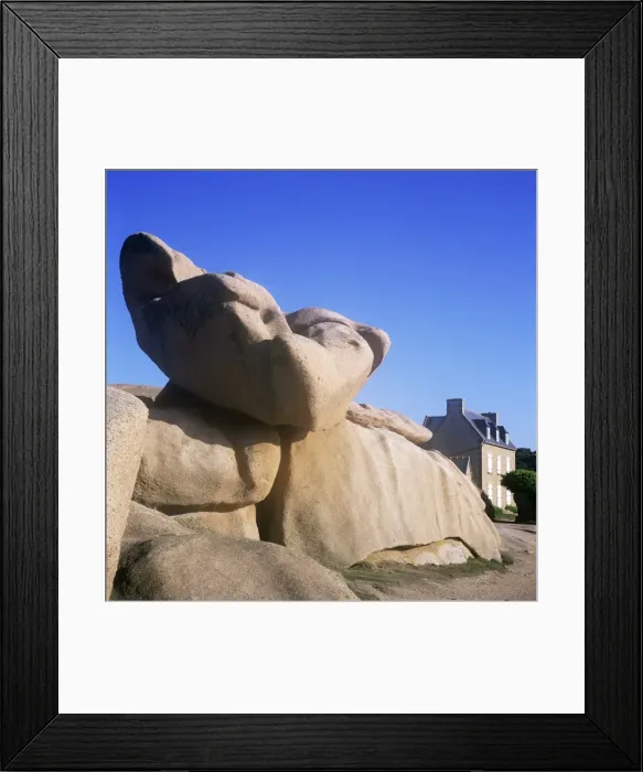 Framed Print : Ploumanach, Cote de Granit Rose, Cotes d Amor, Bretagne (Brittany), France, Europe Framed Print : Ploumanach, Cote de Granit Rose, Cotes d Amor, Bretagne (Brittany), France, Europe