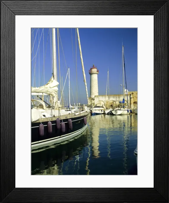 Framed Print : Harbour, Port Vauban, Antibes, Alpes-Maritimes, Provence, Cote d Azur, France, Europe Framed Print : Harbour, Port Vauban, Antibes, Alpes-Maritimes, Provence, Cote d Azur, France, Europe