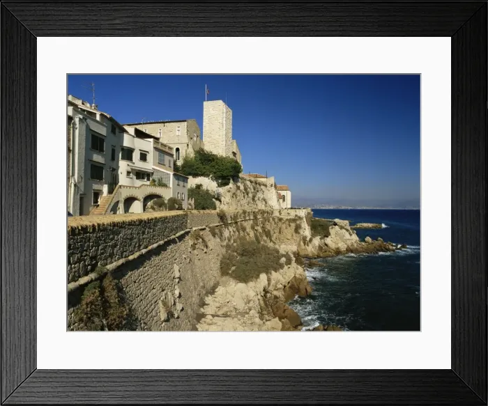 Framed Print : Old Town, Antibes, Alpes-Maritimes, Provence, Cote d Azur, France, Mediterranean Framed Print : Old Town, Antibes, Alpes-Maritimes, Provence, Cote d Azur, France, Mediterranean