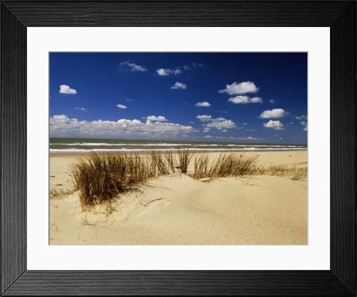 Framed Print : Beach, Cote d Argent, Gironde, Aquitaine, France, Europe Framed Print : Beach, Cote d Argent, Gironde, Aquitaine, France, Europe