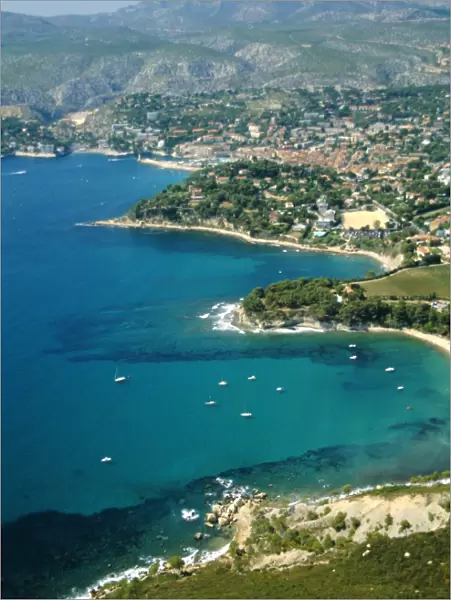 Cassis, Bouches du Rhone, Cotes des Calanques, Mediterranean coast, Provence
