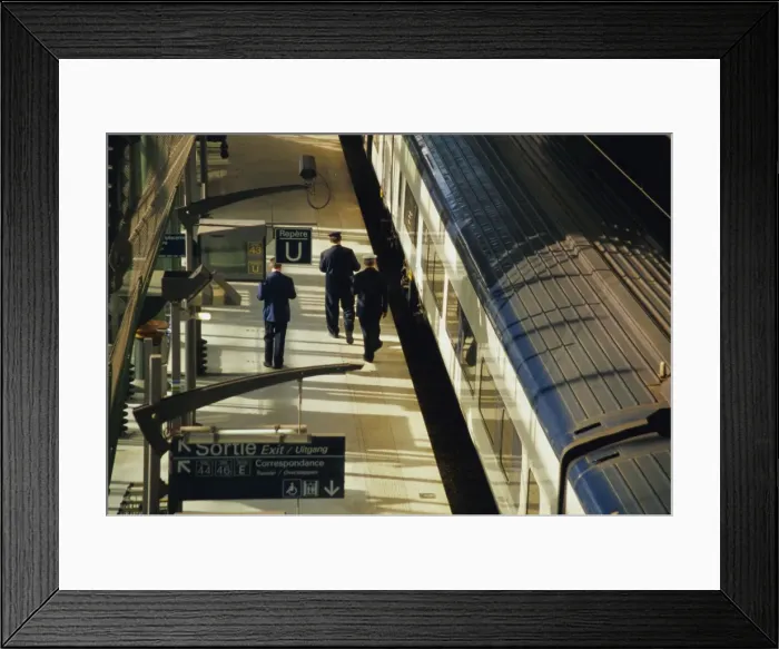Framed Print : Lille Europe station, Euralille, Lille, Nord, France, Europe Framed Print : Lille Europe station, Euralille, Lille, Nord, France, Europe
