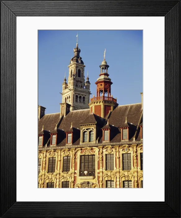 Framed Print : Vielle Bourse, Grand Place, Lille, Nord, France, Europe Framed Print : Vielle Bourse, Grand Place, Lille, Nord, France, Europe