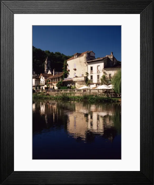 Framed Print : Brantome, River Dronne, Dordogne, Aquitaine, France, Europe Framed Print : Brantome, River Dronne, Dordogne, Aquitaine, France, Europe
