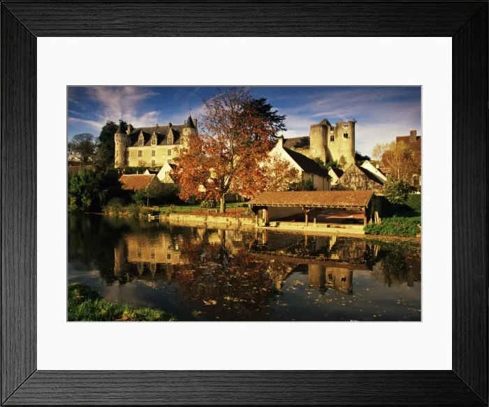 Framed Print : River Indrois, Montresor, Touraine, Indre-et-Loire, Loire Valley, Centre, France, Europe Framed Print : River Indrois, Montresor, Touraine, Indre-et-Loire, Loire Valley, Centre, France, Europe