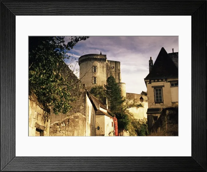 Framed Print : Cite medievale (castle district), Loches, Indre-et-Loire, Loire Valley Framed Print : Cite medievale (castle district), Loches, Indre-et-Loire, Loire Valley