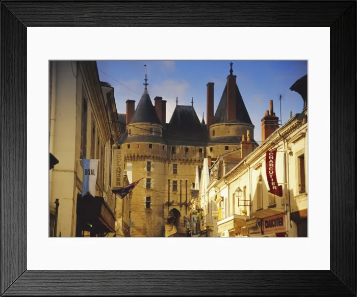 Framed Print : Chateau, Langeais, Indre-et-Loire, Loire Valley, France, Europe