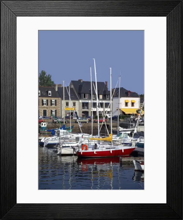 Framed Print : Harbour, Paimpol, Cotes d Armor, Brittany, France, Europe Framed Print : Harbour, Paimpol, Cotes d Armor, Brittany, France, Europe